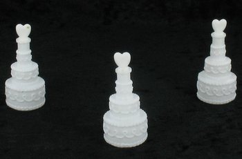Poročni Milni Mehurčki - Model Torta (24 kos)