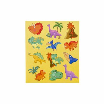 FUN STICKERS &ndash; MODEL: DINOZAVER (120 kos)