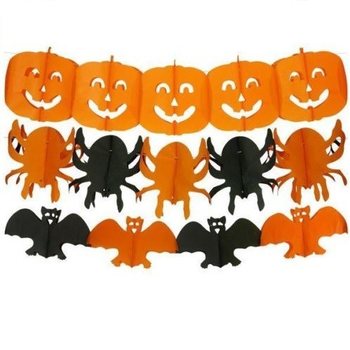 Mix Halloween Dekorativne Girlande &ndash; 300 cm (6 kos)