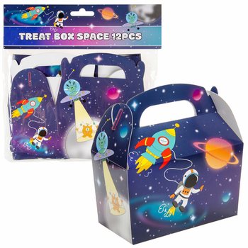 Vesoljske škatlice za darilca SPACE 12x12.5x6 cm (12 kosov)