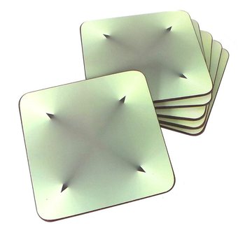 Joseph Joseph Cross 3D Podstavki za Kozarce - Komplet 6 kosov (1 set)
