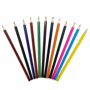 Velik 12-delni set barvic
