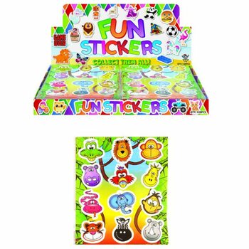 ZABAVNE NALEPKE – MODEL: DŽUNGLSKE ŽIVALI (120 kosov)