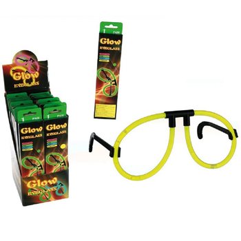 SVETLEČA OČALA GLOW IN THE DARK V DISPLEJU (24 kos)