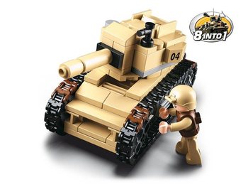 Sluban Army Tank 8 v 1 M38-B0587B (1 kos)