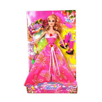 PUNČKA Z DODATKI - CVETLIČNA PRINCESA (2 kosa)