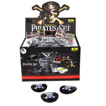 Piratske preveze za oko v stojalu (96 kos.)
