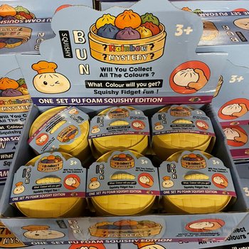 RAGE - Squishy Bun Dumplings VELIKI - ONE SET PU FOAM SQUISHY EDITION (12 kos)