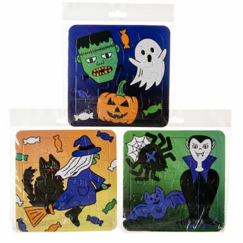 Miks Halloween Puzel - 14 x 14 cm (50 kosov)