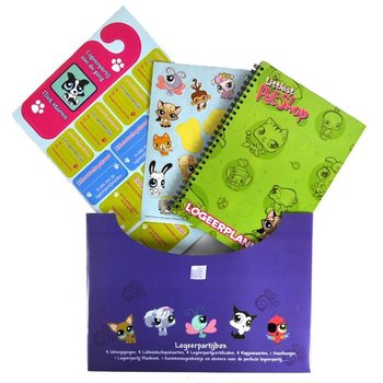 HASBRO - MY LITTLEST PETSHOP &Scaron;KATLA ZA PIŽAMA PARTY (7 kos)
