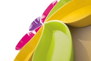 Zak! Designs Skledice za Prigrizke Flora Listi, 7-delni Set (1 set)