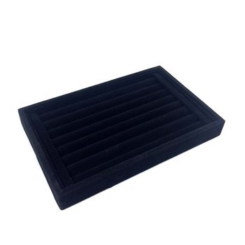 ŽAMETNO STOJALO ZA PRSTANE 22,5x14,5cm (1 kos)