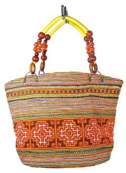 B-FAIR Torba Beads Rjava/Rumena (1 kos)