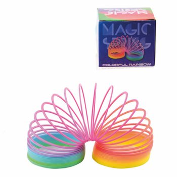 ČAROBNA VZMET RAINBOW MAGIX V &Scaron;KATLI &Oslash;7,5 CM (12 kos)