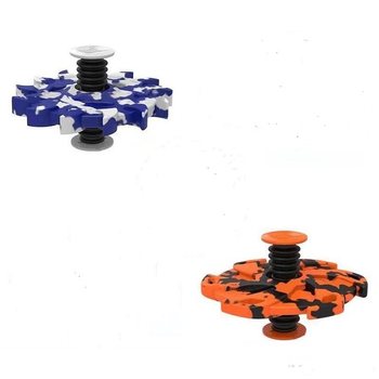 SPRINGING FLIP SPINNER - S Potiskom | MIX BARV (10 kos)