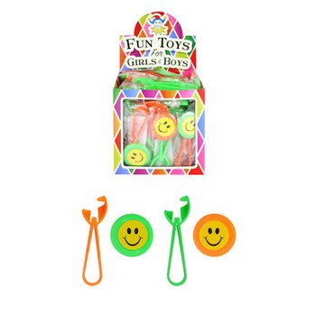 VESELI SMILEY IZSTRELYALCI DISKOV V DISPLAYU (48 kos.)