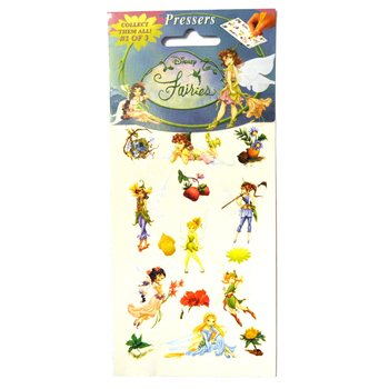 Disney Fairies Slikice za Drgnjenje / Nalepke v Displayu (48 kos.)