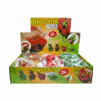 Squishy mrežasta dinozavra žoga - Display (12 kosov)