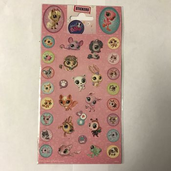 Nalepke Little PetShop, 20 x 10 cm (10 kos)