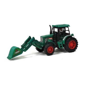 VELIK TRAKTOR Z BAGERSKO ROKO V ZASLONU (9 kosov)