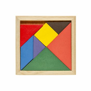 Leseni Tangram Set Puzel (12 kosov)