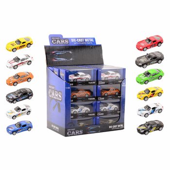 DIE CAST SUPER &Scaron;PORTNI AVTOMOBILI, MERILO 1:43 V DISPLAYU (24 kos)