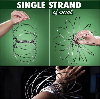 Magični obroči / Flow Rings - Kinetic 3D - SREBRNA | NA KARTICI (12 kos)
