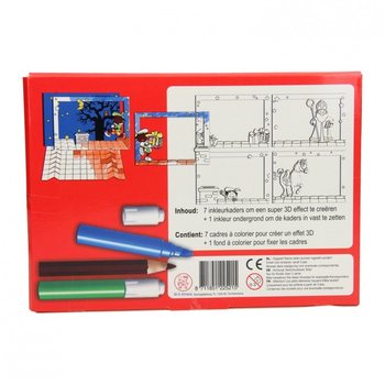 Ustvarjalni Set 3D Okence Miklavž / Sinterklaas (12 kos.)