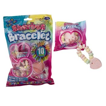 Sladke Zapestnice iz Bonbonov - 10 kosov 12g (Set 12 vrečk)
