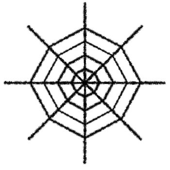 VELIKA PAJČEVINA 70 CM (4 kosi)