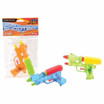 AQUA FUN - Vodne pi&scaron;tole, 16 cm - Na kartonu z obe&scaron;anko (12 kos)