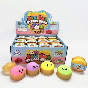 RAGE - Mehka Squishy Dumpling Knedlja MALA (Vel. 5.5 x 5.5 x 3 cm) - Viralna Fidget Igrača 2026 (24 kos)