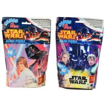 Star Wars sestavljanka v vrečki presenečenja Blindbag 38,1 x 28,5 cm (12 kosov)