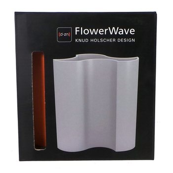 D-ZN - Vaza za rože Flowerwave - Oranžna (1 kos)