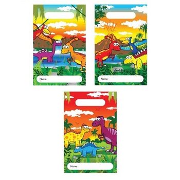 VREČKE ZA DARILA DINOSAUR – 23x15 cm (144 kos)