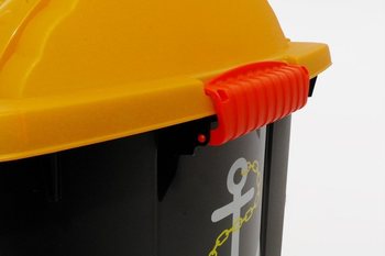 Velika skrinja za igrače pirati | 60L s kolesi
