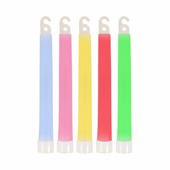 SVETLEČE PALICE GLOW STICK - 15CM Z VRVICO - MIX BARV (25 kos.)