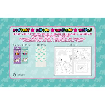 KOMPLETEN HORECA BOX SAMOROG - 48x Setov barvic + 100x Pobarvank + 100x Serviet (248 kos.)
