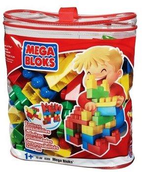 MEGA BLOKS Kocke v Torbi (70 Kosov) - 8309