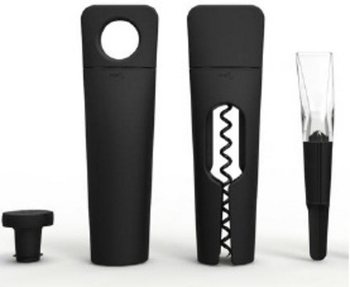 MENU BLADE - VINSKI SET ODPIRAČ TWIST + VAKUUMSKA ČRPALKA + DEKANTATOR (1 kos)
