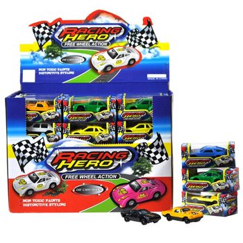 Avtomobilčki Die-Cast v Zaslonu (60 kos)