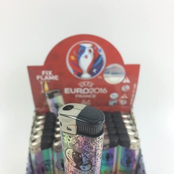 Električni vžigalniki UEFA EURO 2016 v stojalu - 50 kos (Zadnja priložnost)