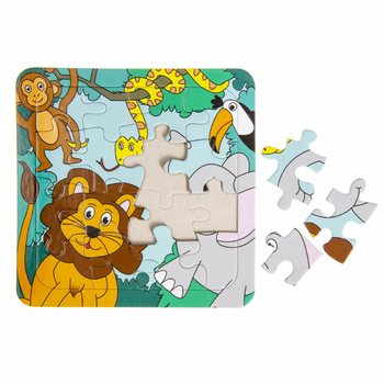 Mix Jungle Puzzle (14x14 cm) - Paket 50 kosov