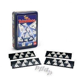Triominos The Original Travel Tour Edition (Kovinska škatla) (1 kos)
