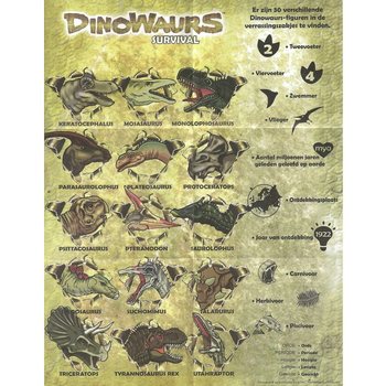 ***TOP IZDELEK*** DINOWAURS DINOZAVRI V DISPLAYU (30 kos.)
