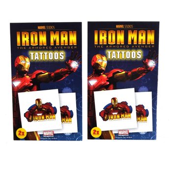 Tetovaže Marvel 2 kosa - Model Iron Man (50 kos)