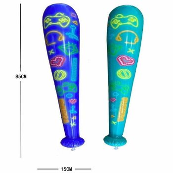VELIKA NAPIHLJIVA GAMER PALICA - 85 CM - ME&Scaron;ANE BARVE (12 kosov)