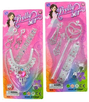 PRETTY GIRL SET NAKITA NA KARTICI (12 kos)