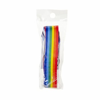 Mavrični Trak za Ključe / Lanyard - 50 kosov
