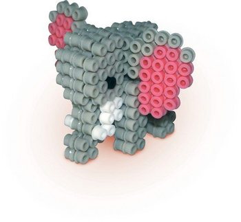 SES Likovni komplet s perlicami za likanje 3D Živali (1 kos)